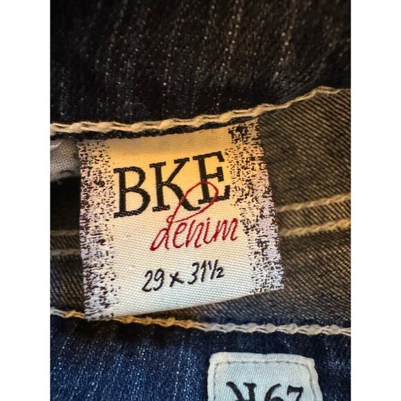 BKE Denim Women’s Madison Flare Jeans - Low Rise - Light Wash Distressed - 29 R - Picture 8 of 12